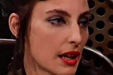 Donna Darkwolf at Marie Claire magazine interview