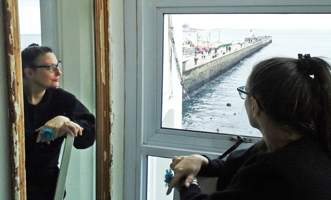 Donna Darkwolf at Harbour House Restaurant in Kalk Bay