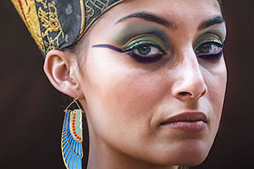 Donna Darkwolf as Pharoah Neferiti