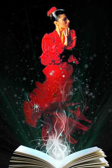 Donna Darkwolf as The Red Witch