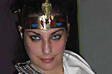Donna Darkwolf as Queen Nefertiti