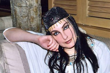 Donna Darkwolf on our Wedding Night.