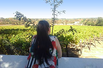 Donna Darkwolf at Constantia Wine Estate.